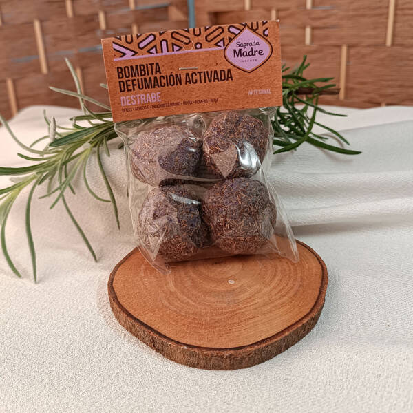 Bolsita bombita destrabe x4 - sagrada madre