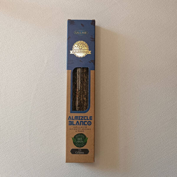 Incienso natural almizcle blanco ullas