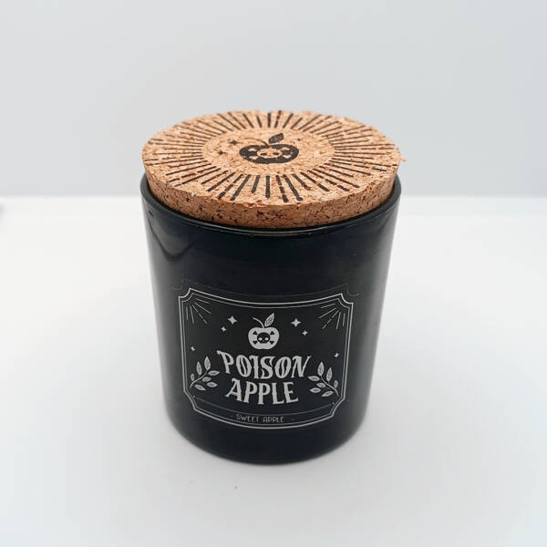 Vela gótica manzana envenenada con olor a manzana - Imagen 2