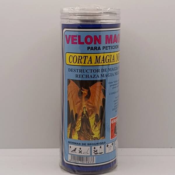 Velón corta magia negra