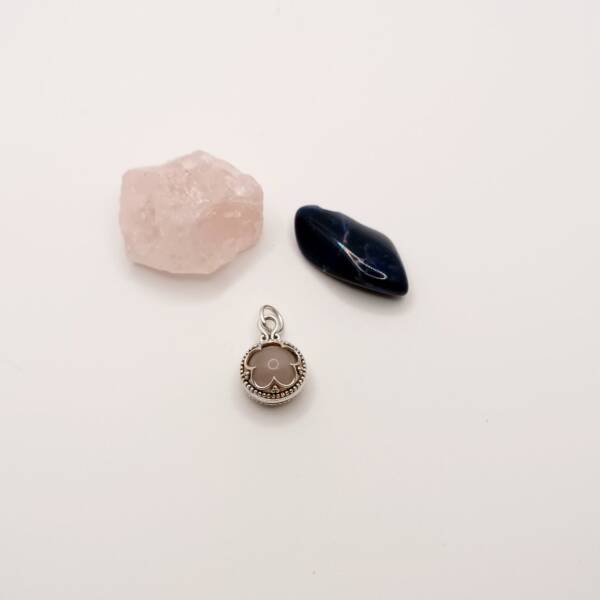 Colgante Gotland cuarzo rosa